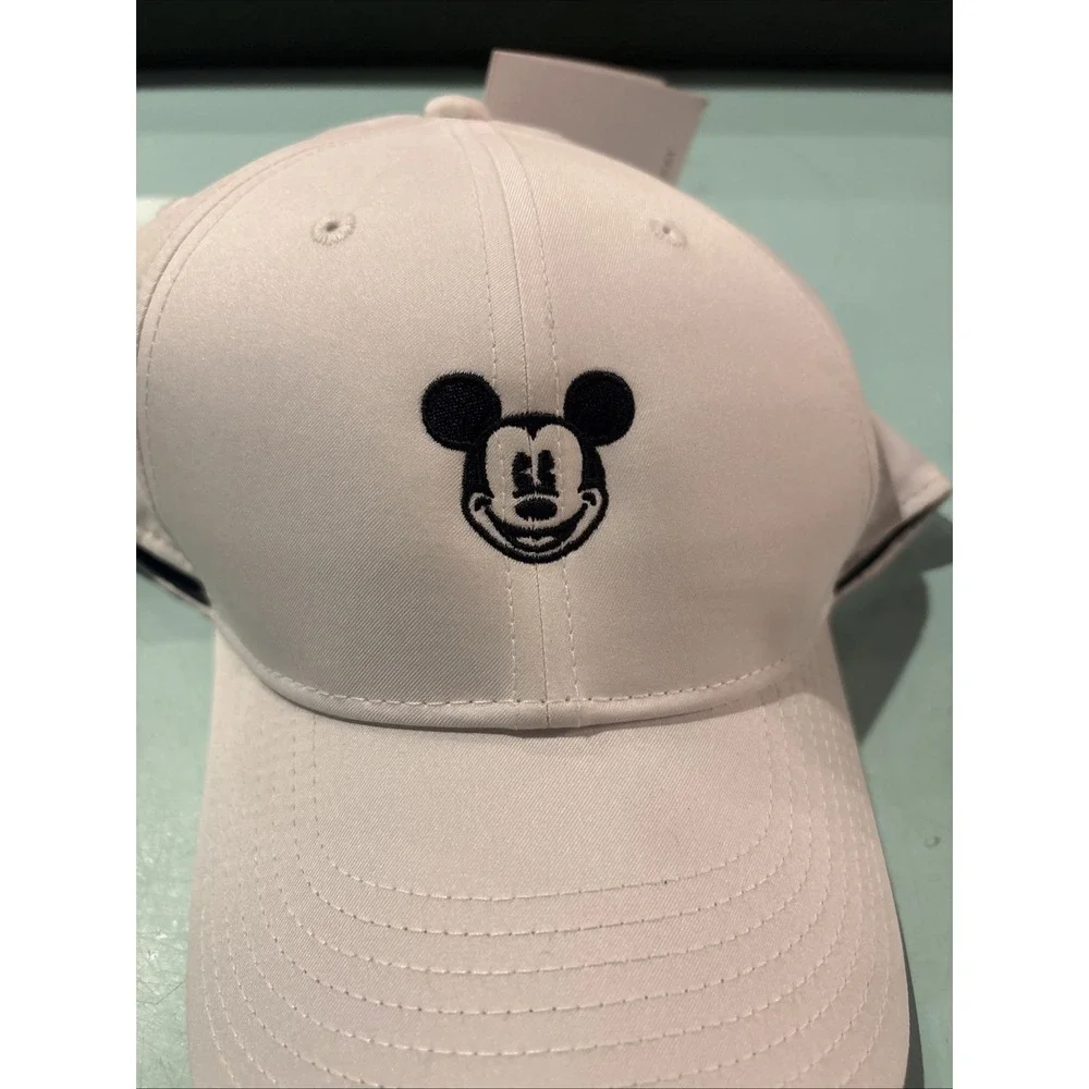 Disney Legacy 91 Nike Adult Golf Baseball Hat Cap NEW Tag White w/ Black Mickey